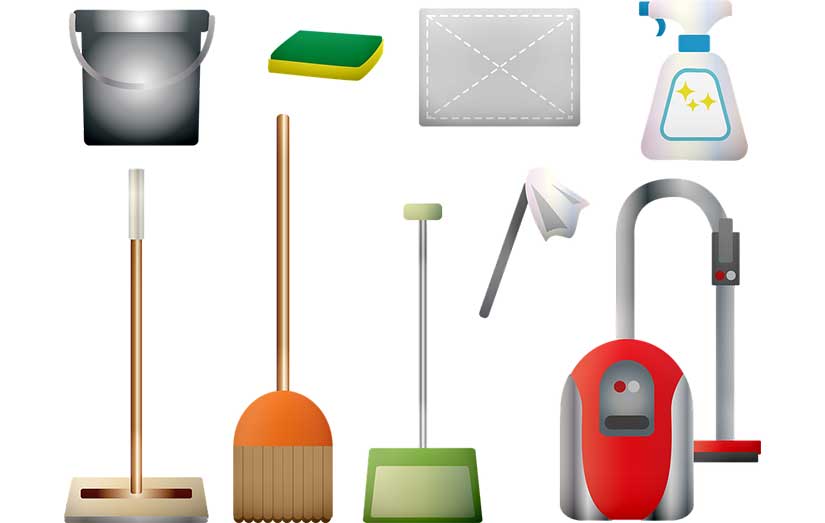 Les outils de nettoyage 