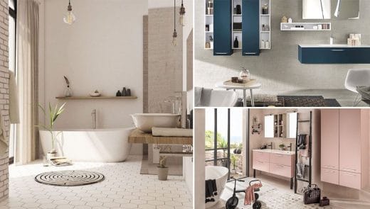 Couleurs tendance en déco pour la salle de bain en 2020