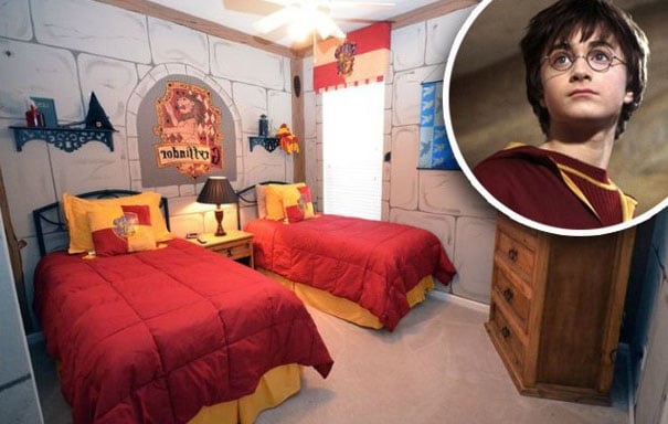 Fan d'Harry Potter, il transforme sa chambre et c'est incroyable !