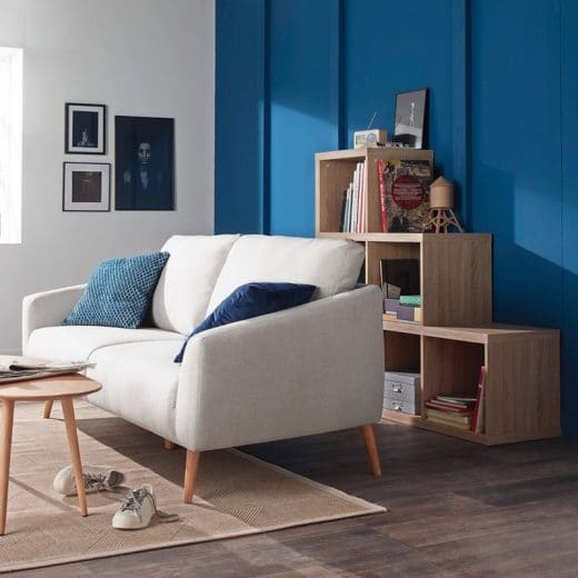 Salon beige et bleu : 15 idées et inspirations pour votre déco