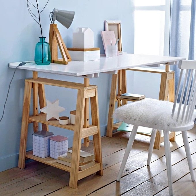 Bureau Treteau Selection Des 12 Meilleurs Modeles Deco