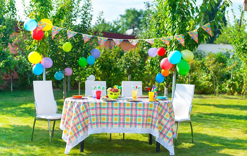 Organiser Une Fete D Anniversaire Dans Son Jardin Nos Conseils Deco