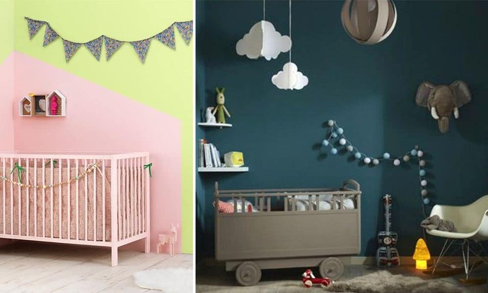 Quelle couleur et peinture choisir pour la chambre de bébé
