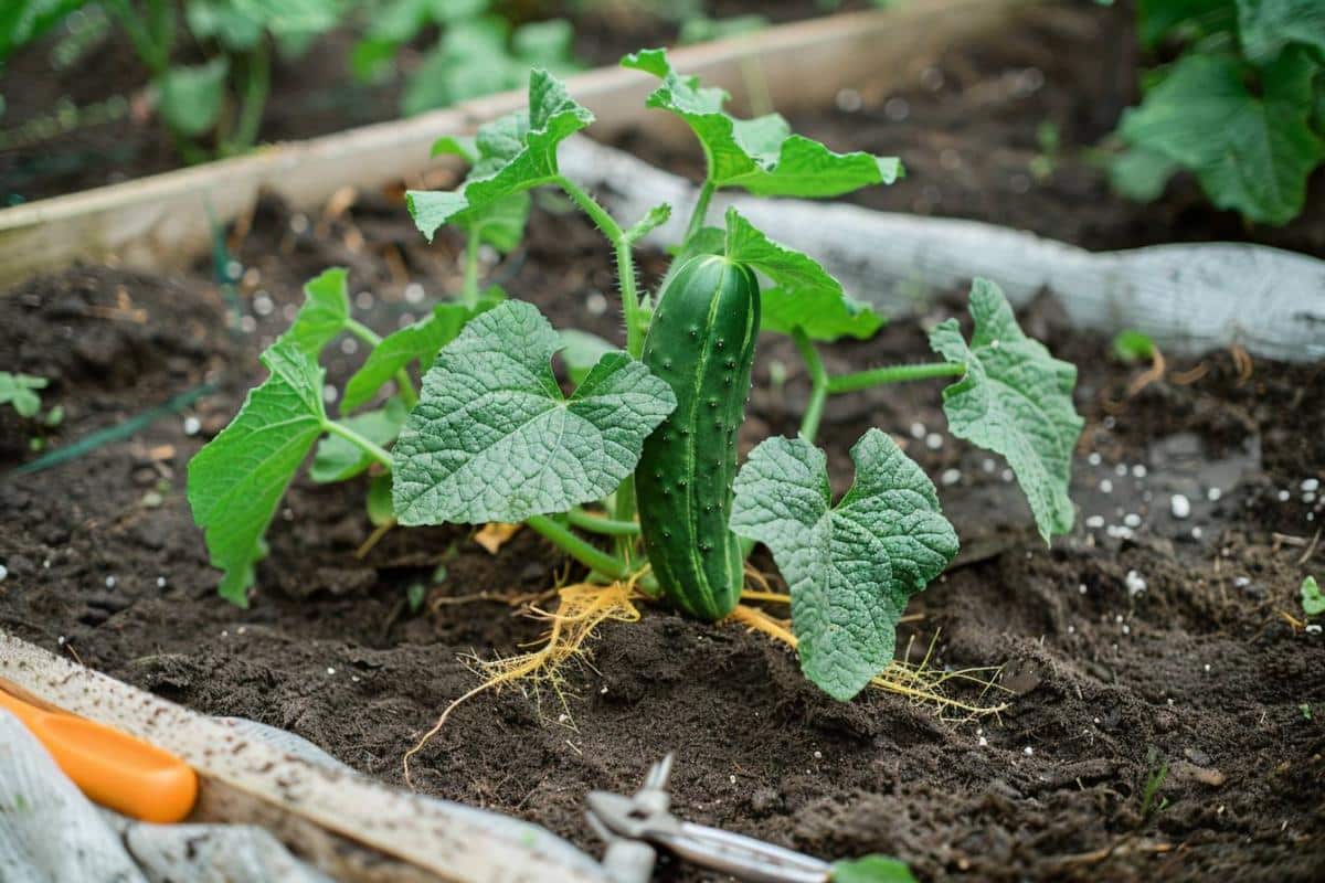 Voici ce qu'il ne faut surtout pas faire pour planter des concombres dans votre potager