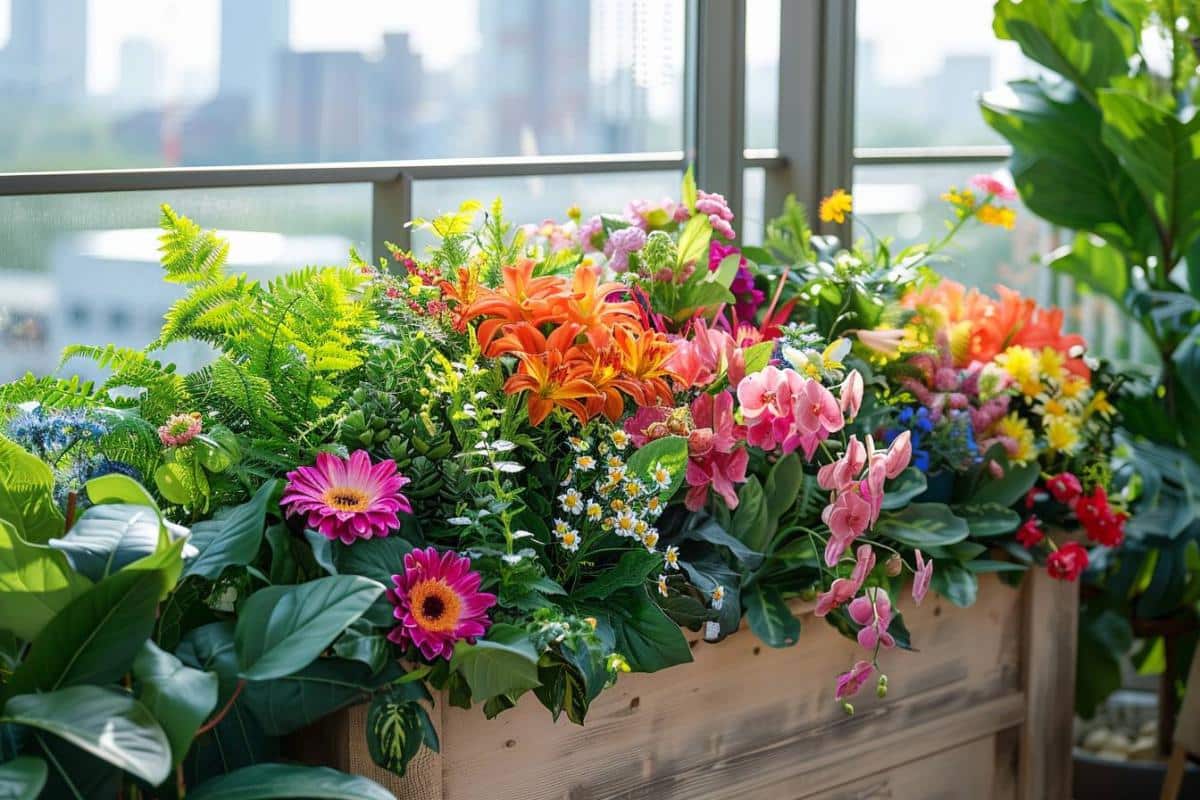 Combien de plantes installer dans une jardinière pour un balcon fleuri ...