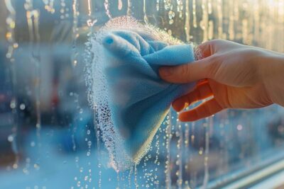 3 Astuces de professionnel pour nettoyer une vitre sans trace ni rayure
