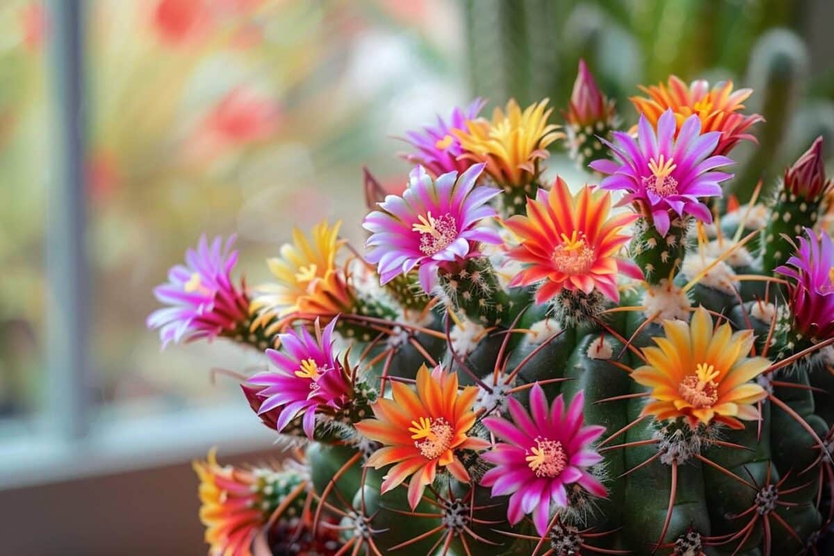 Découvrez la mammillaria : cactus charmant aux fleurs colorées et à l'entretien facile pour votre intérieur